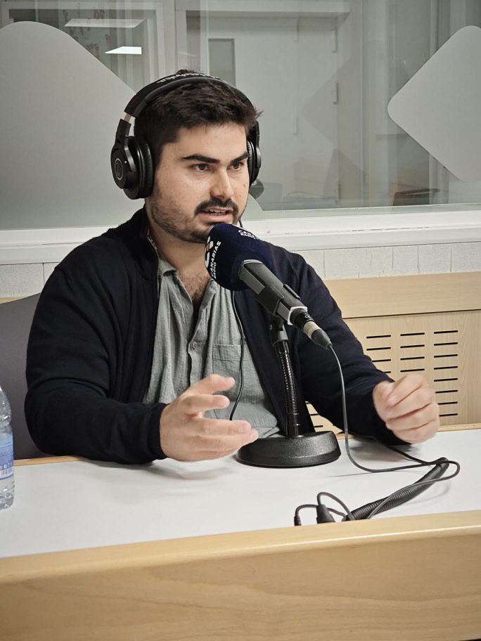 Luis Cabrera Rodríguez, divulgador en la cuenta historiaparagandules interviene en el Programa Canarias al Cierre de Canarias Radio